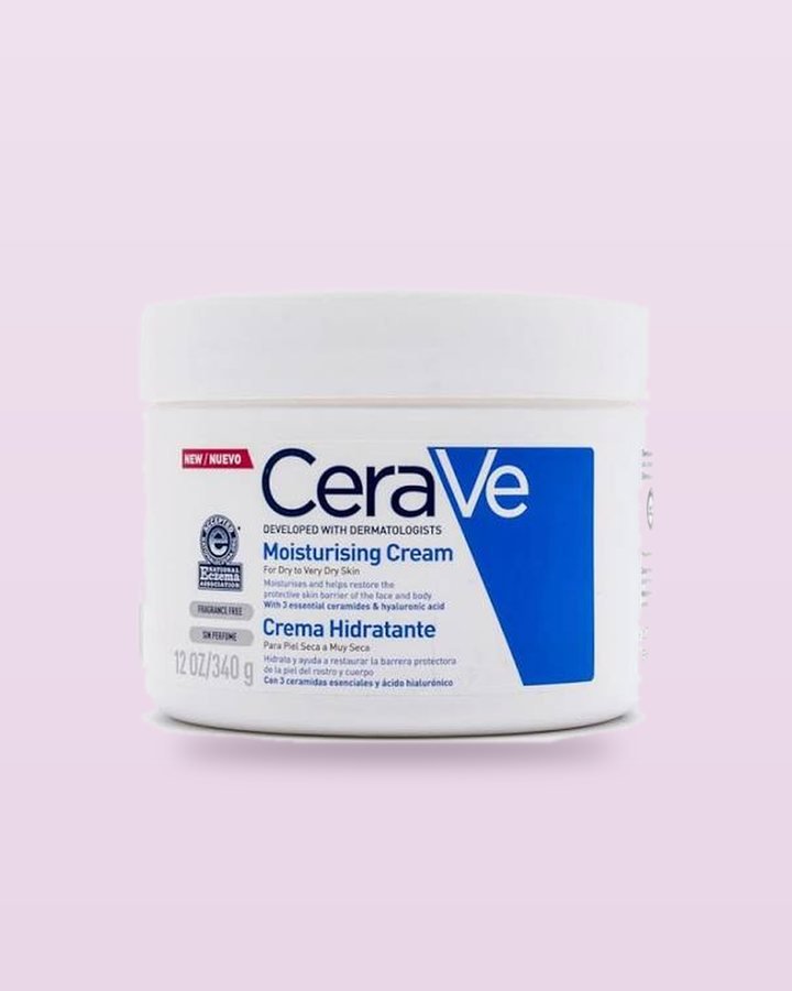Crema hidratante CeraVe para piel seca a muy seca