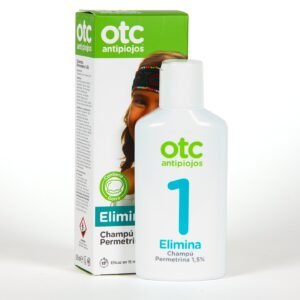 OTC Antipiojos Champú permetrina 1,5 % 125 ml con gorro