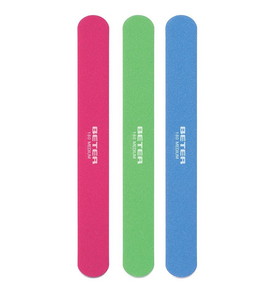 Beter Lima de uñas, fibra de vidrio 180 grit