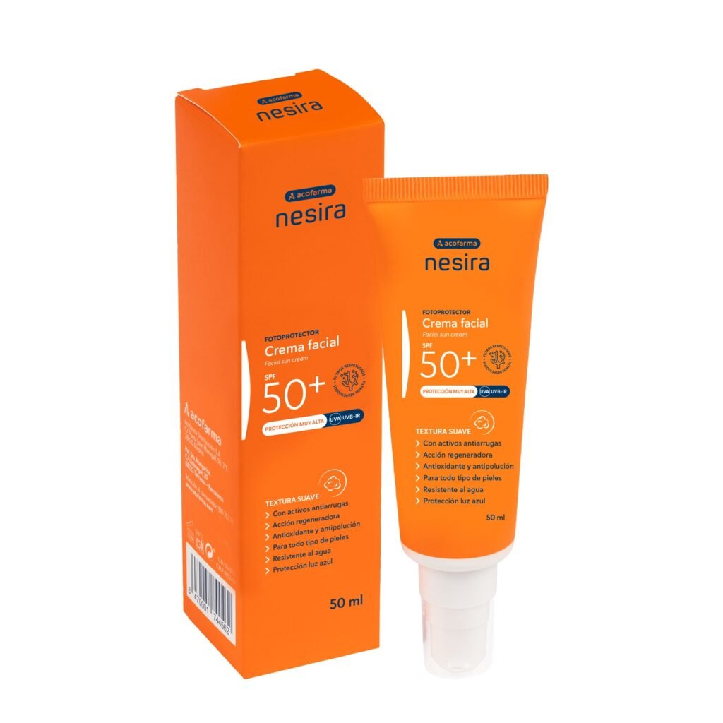 Acofar Nesira Crema facial SPF 50+ 50 ml