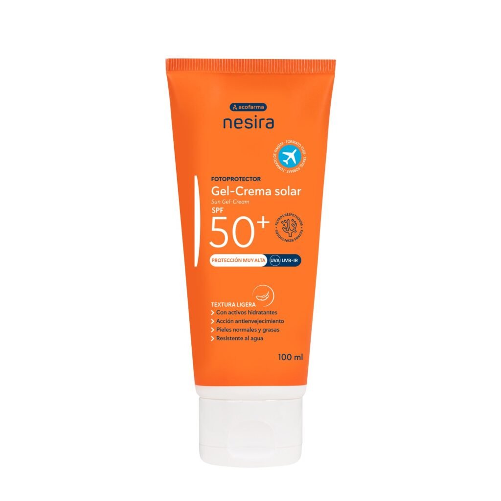 Acofarma Nesira Gel-crema solar SPF 50+ 100 ml