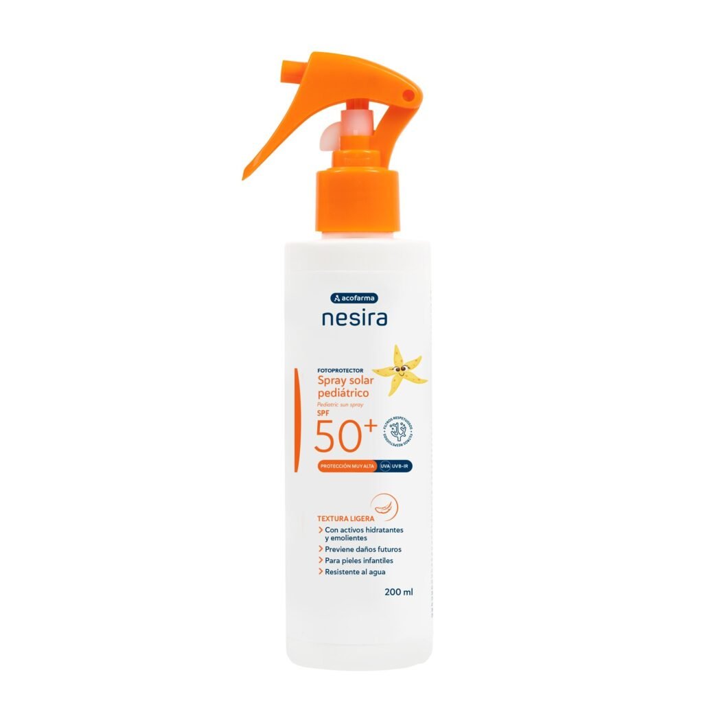 Acofarma Nesira Spray solar pediátrico SPF 50+ 200 ml