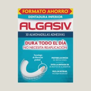 Algasiv Almohadillas adhesivas para prótesis inferior 30 uds.