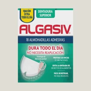 Algasiv Almohadillas adhesivas para prótesis superior 18 uds.