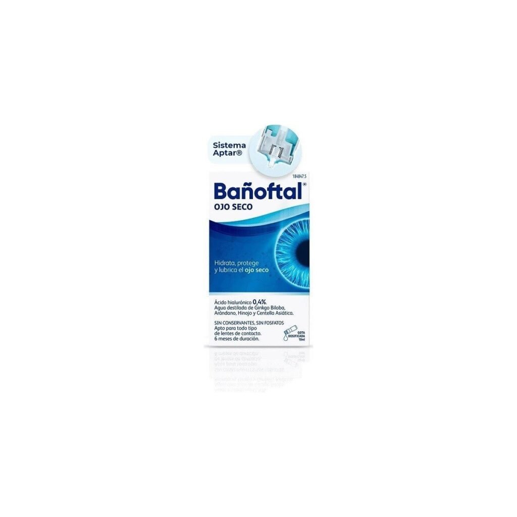 Bañoftal Ojo seco multidosis 0,4 % 10 ml