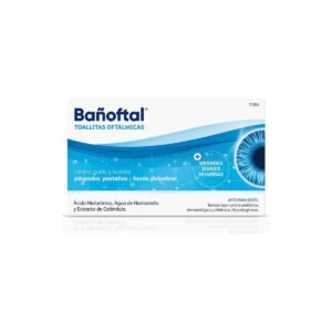 Bañoftal Toallitas oftálmicas estériles 20 uds.