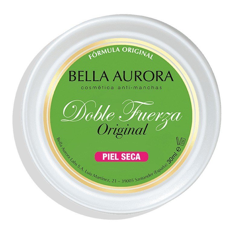 Bella Aurora Crema antimanchas Doble Fuerza original piel seca 30 ml