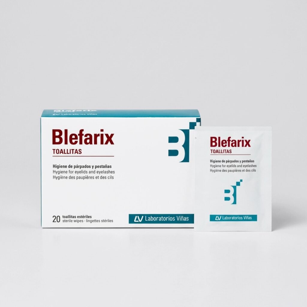 Blefarix Toallitas párpados y pestañas 20 uds.