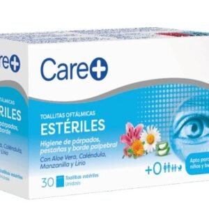 Care+ Toallitas oftálmicas estériles 30 uds.