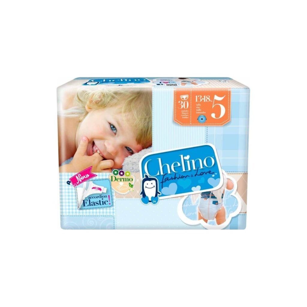 Chelino Fashion & Love Pañal talla 5 (13-18 kg) 30 uds.