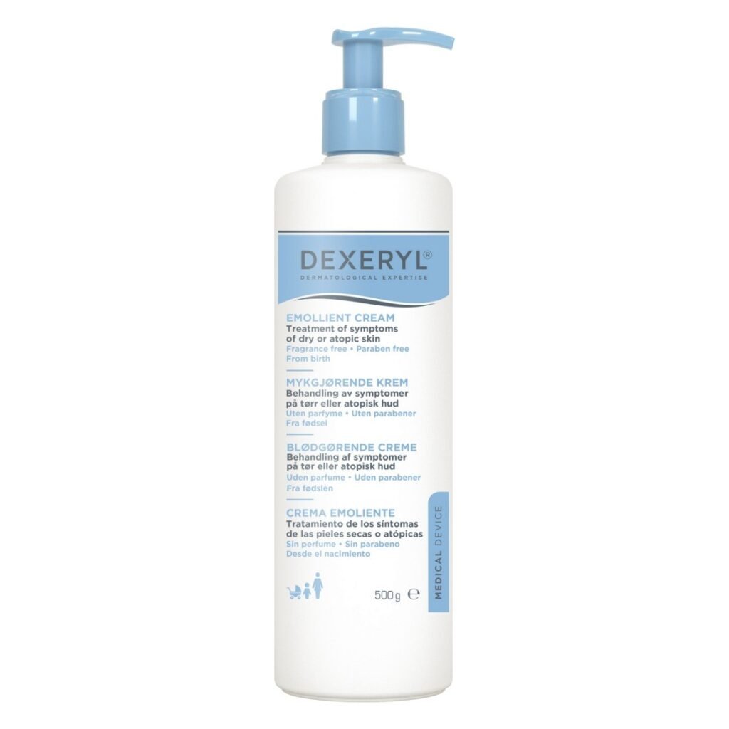 Dexeryl Crema emoliente 500 g con dosificador