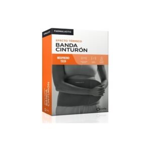 Farmalastic Banda cinturón de neopreno Neopreno Tech, gris