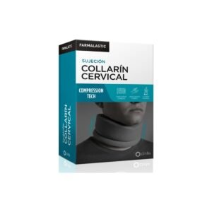 Farmalastic Collarín cervical blando Compression Tech, adulto