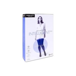 Farmalastic Intelligent Plus Media larga con blonda de silicona, compresión 23-32 mmHg