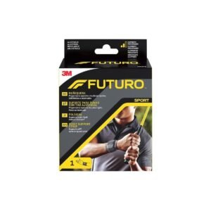 Futuro Sport Muñequera ajustable, negra