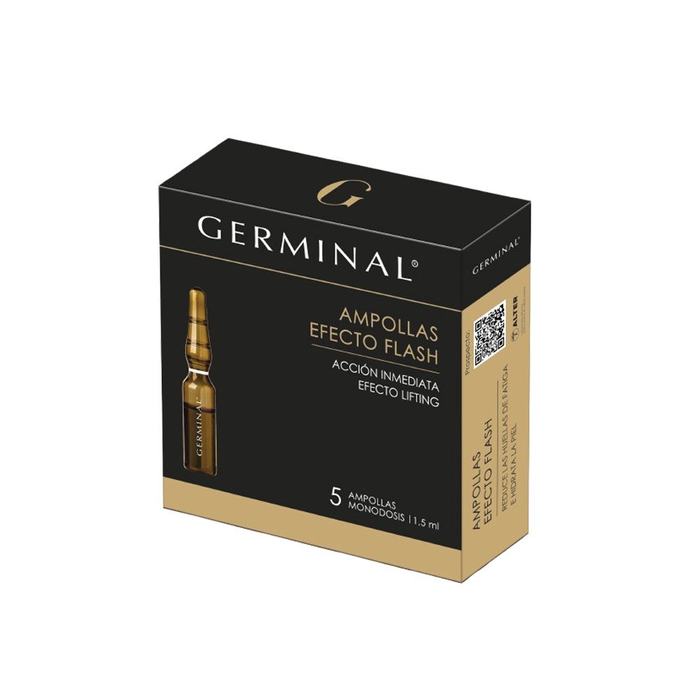 Germinal Acción Inmediata Ampollas efecto flash 5 × 1,5 ml