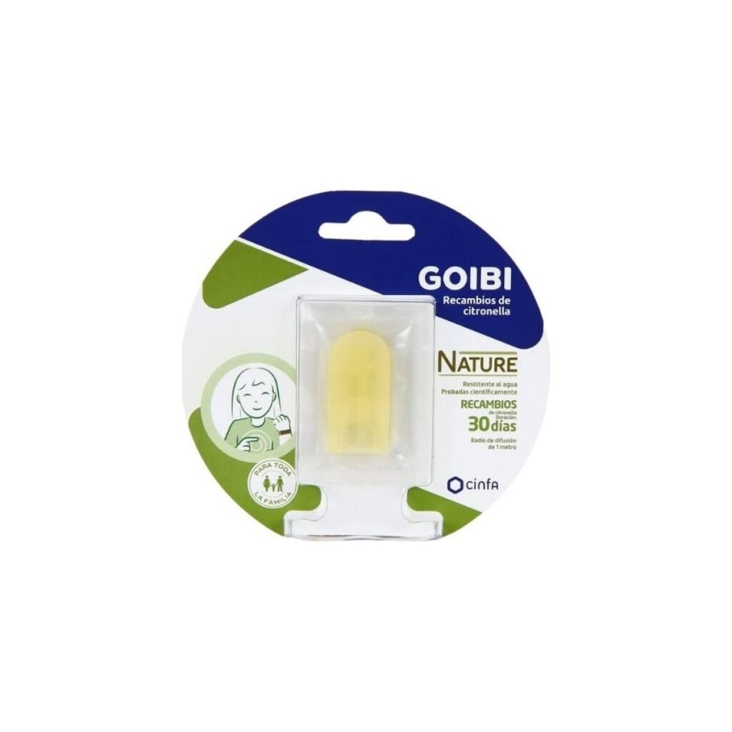 Goibi Recambio pulsera antimosquitos infantil 2 pastillas