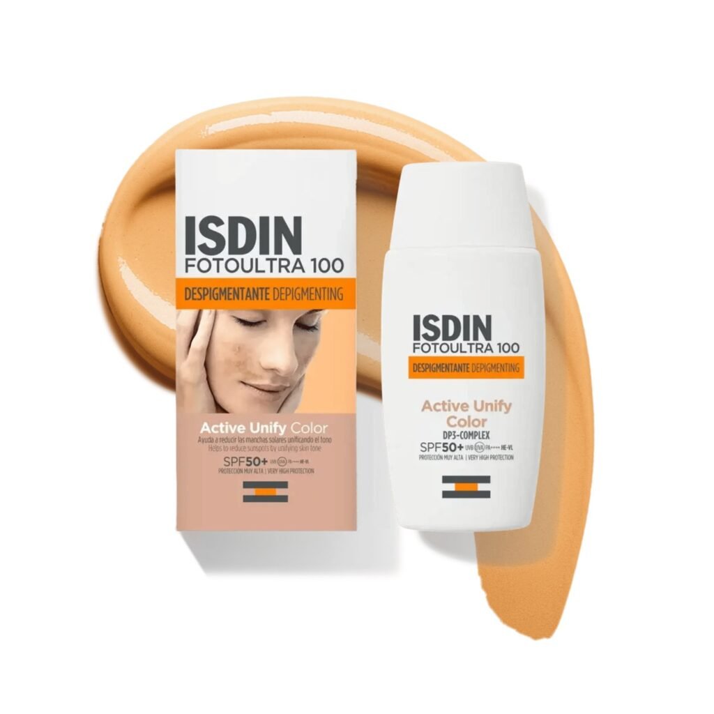 ISDIN Fotoultra 100 Active Unify Fusion Fluid Color SPF 50+ 50 ml