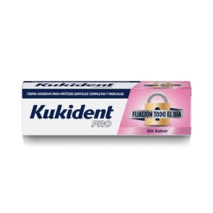Kukident Pro Fijación Todo el Día sin sabor crema adhesiva 70 g