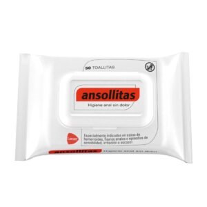 Lacer Ansollitas Toallitas para la higiene anal 50 uds.
