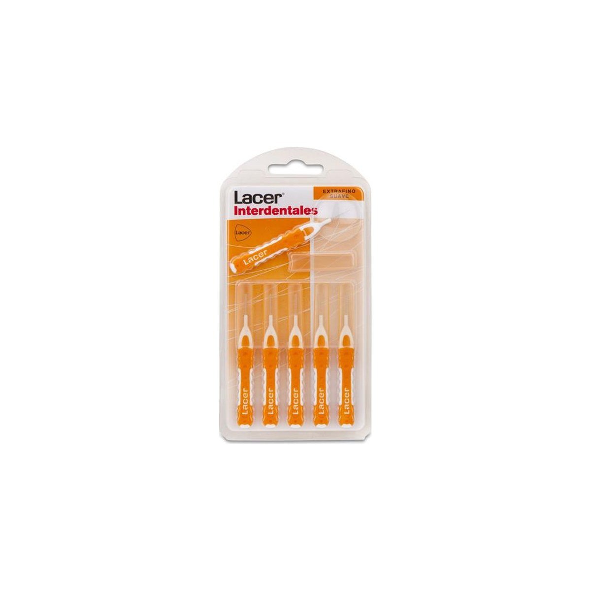 Lacer Cepillo interdental extrafino suave recto 6 uds.