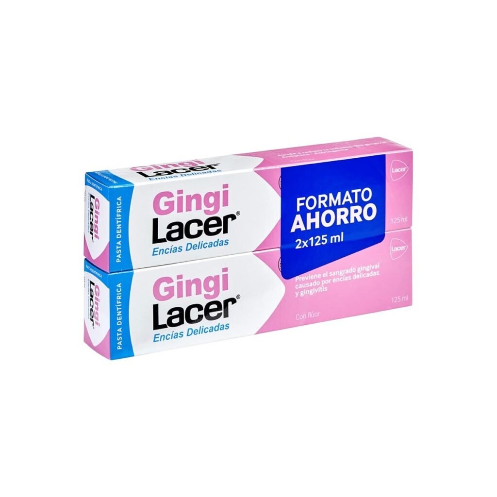 Lacer GingiLacer Pasta dentífrica duplo 2 × 125 ml