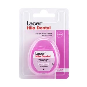Lacer Hilo dental con flúor sabor menta 50 m