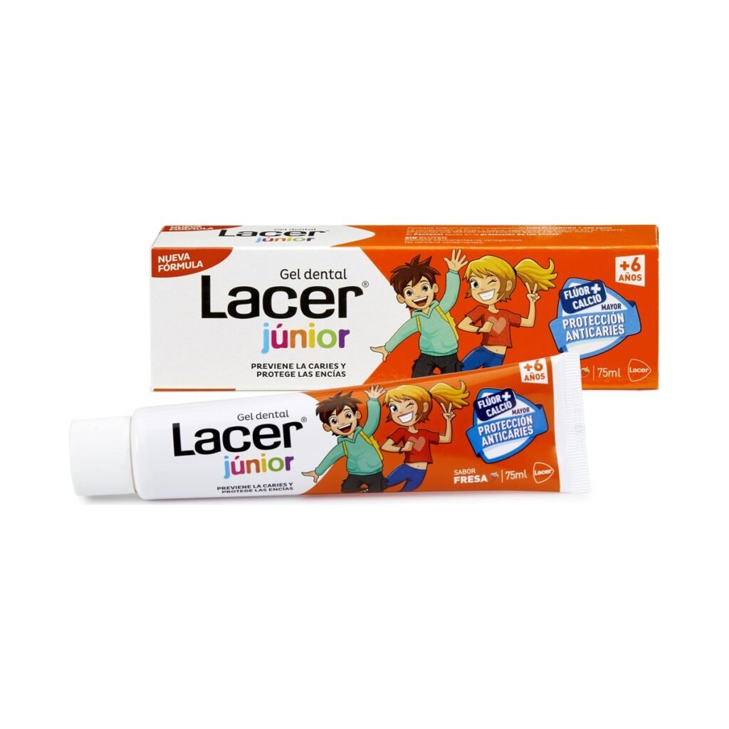 Lacer Júnior Gel dental fresa 75 ml