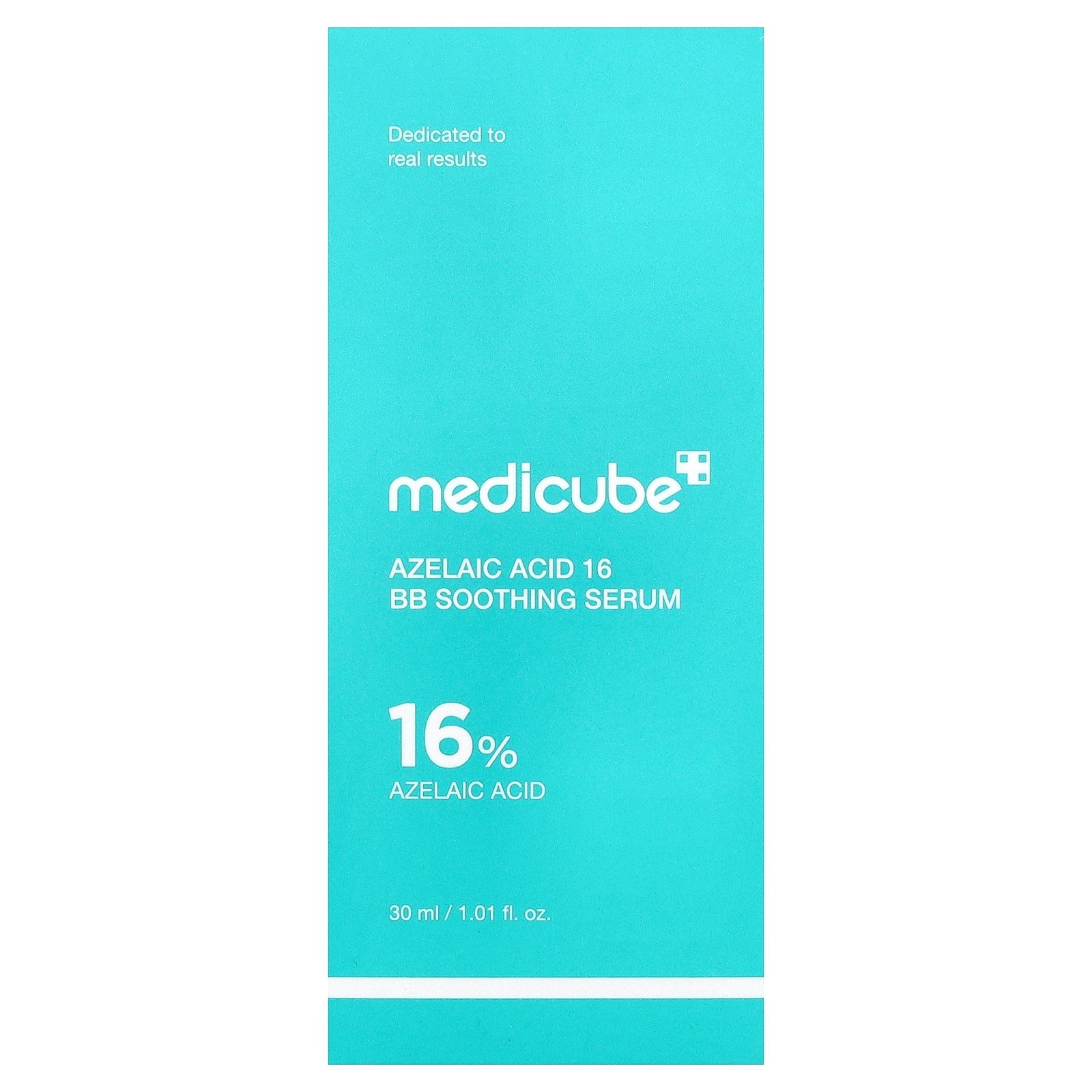 Frasco cuentagotas turquesa de Medicube Azelaic Acid 16 BB Soothing Serum 30 ml