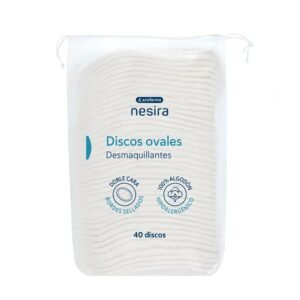 Nesira Esylma Discos desmaquillantes ovalados 40 uds.