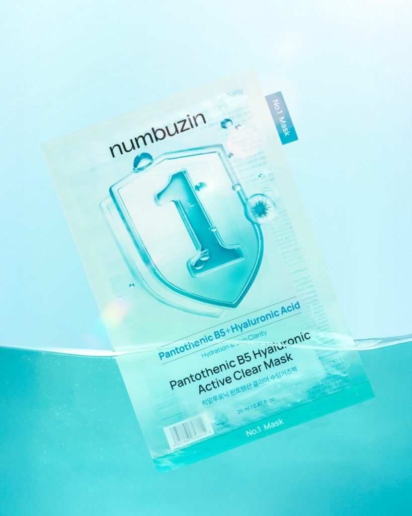 Numbuzin No.1 Pantothenic B5 Hyaluronic Active Clear Mask 26 ml (1 unidad)