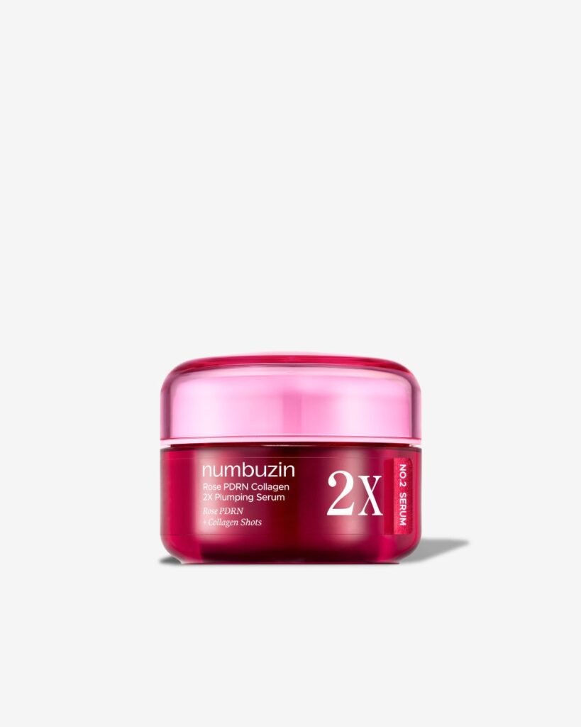 Numbuzin No.2 Rose PDRN Collagen 2X Plumping Serum 30 ml (tarro)