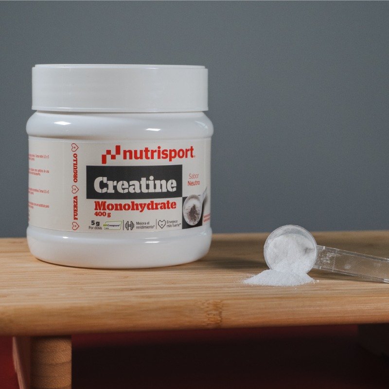Bote de Nutrisport Creatina Monohidrato Creapure de 400 g