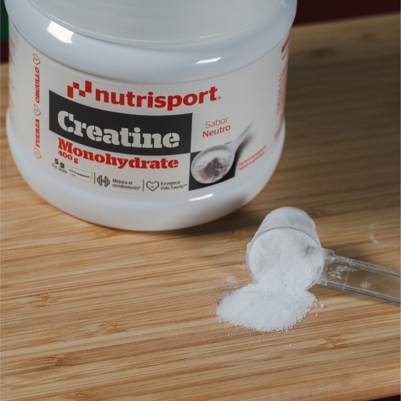 Bote de Nutrisport Creatina Monohidrato Creapure de 400 g
