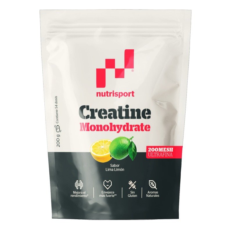 Doypack de Nutrisport Creatina Monohidrato Mesh de 200 g