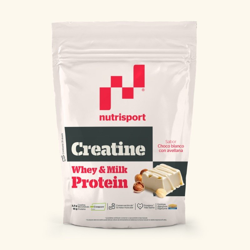 Doypack de Nutrisport Creatina Whey & Milk Protein de 500 g