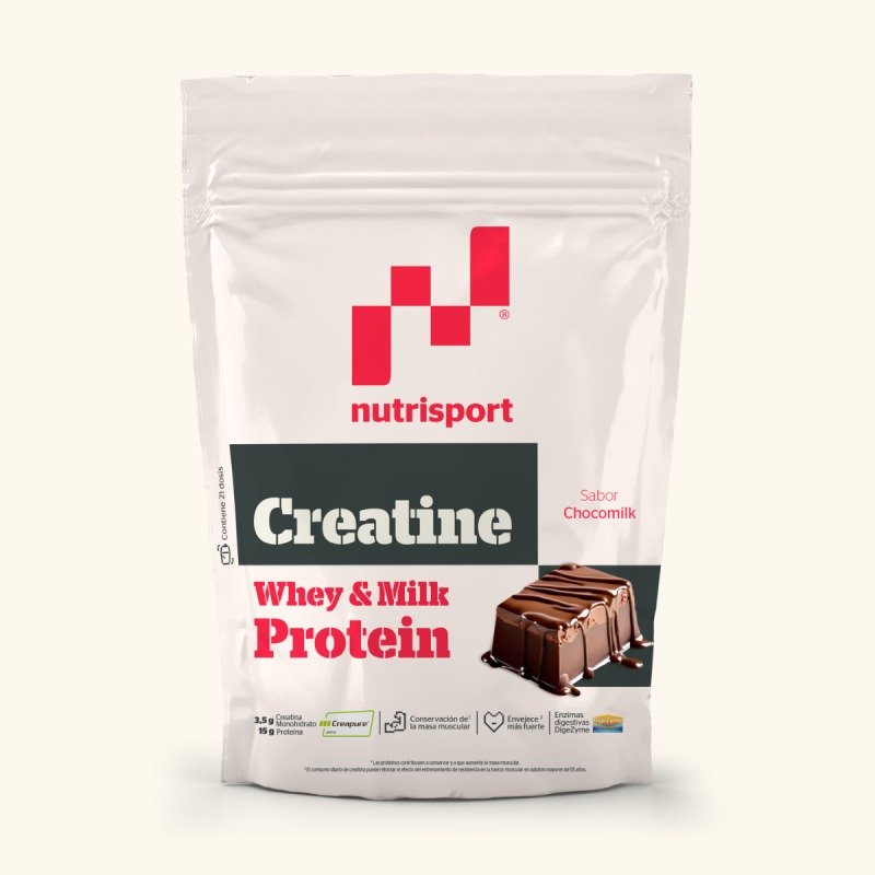 Nutrisport Creatina Whey & Milk Protein 500 g