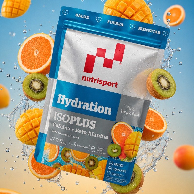 Nutrisport Hydration Isoplus Beta-alanina + Cafeína 900 g