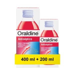 Oraldine Antiséptico Colutorio 400 ml + 200 ml