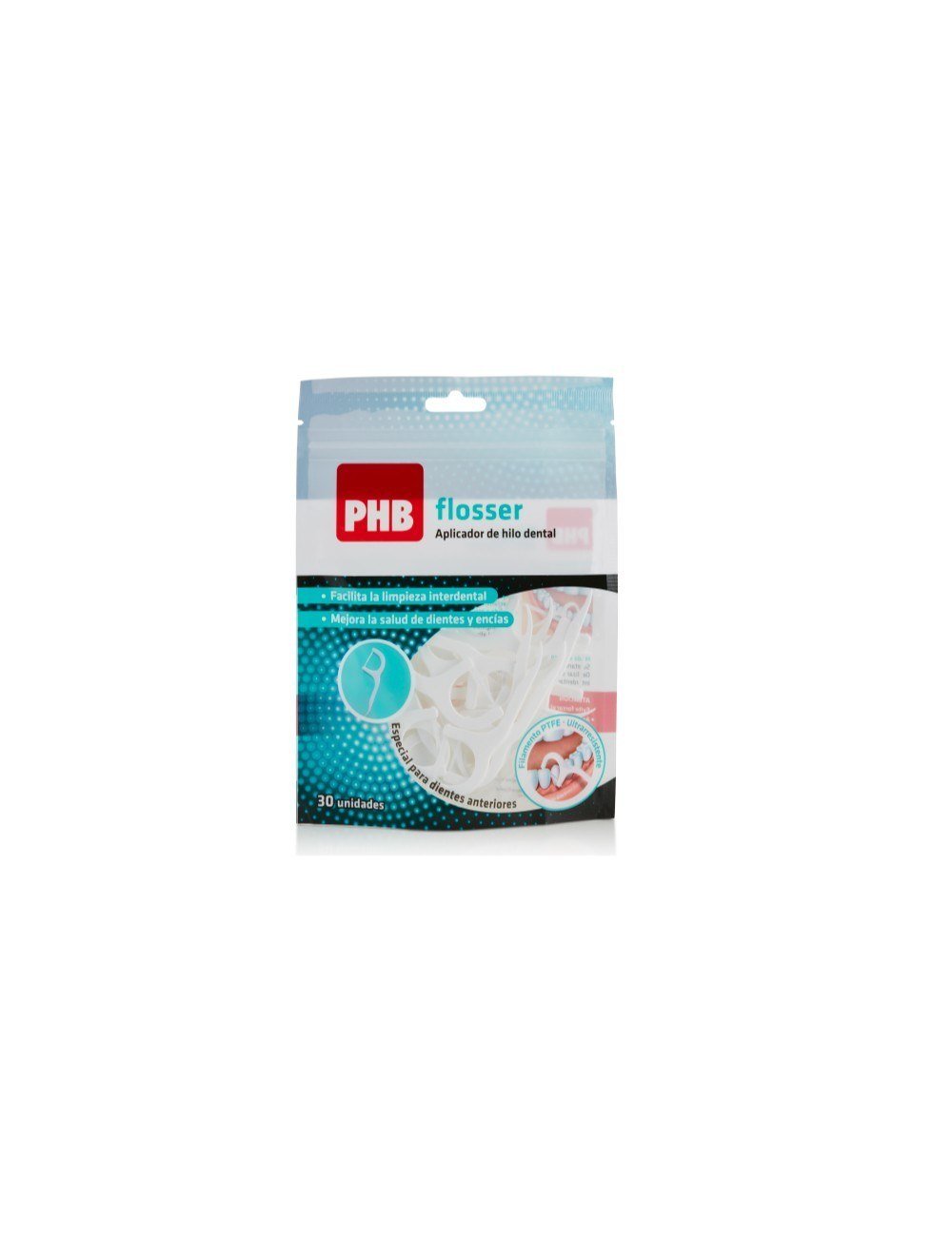 PHB Flosser aplicador de hilo dental 30 uds.