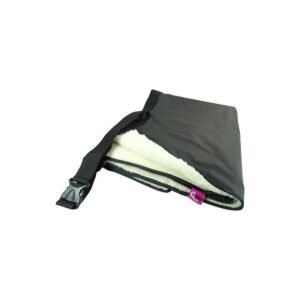 Qbio Manta termorreguladora impermeable para silla, talla M (90 x 105 cm)