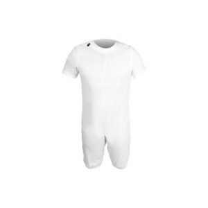 Qbio Pijama antipañal corto (pantalón y manga corta), blanco