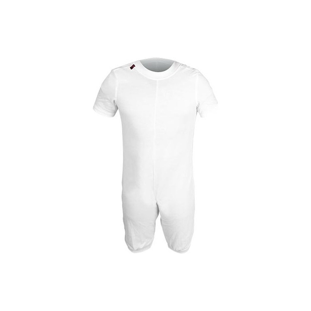 Qbio Pijama antipañal corto (pantalón y manga corta), blanco