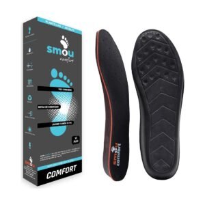 Smou Comfort Plantillas de amortiguación con gel y memory foam