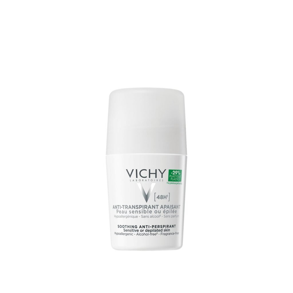 Vichy Desodorante antitranspirante 48 h piel sensible o depilada roll-on 50 ml