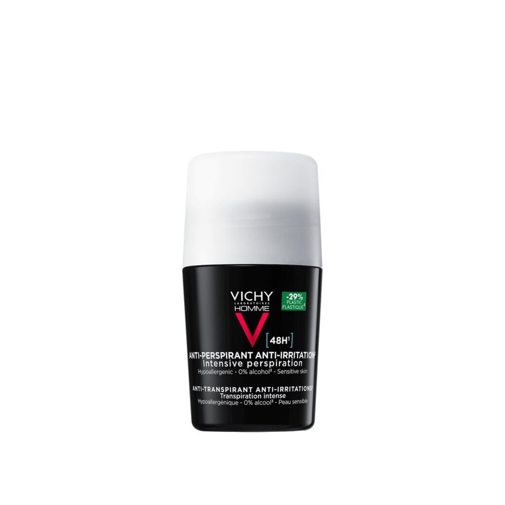 Vichy Homme Desodorante antitranspirante 48 h piel sensible roll-on 50 ml