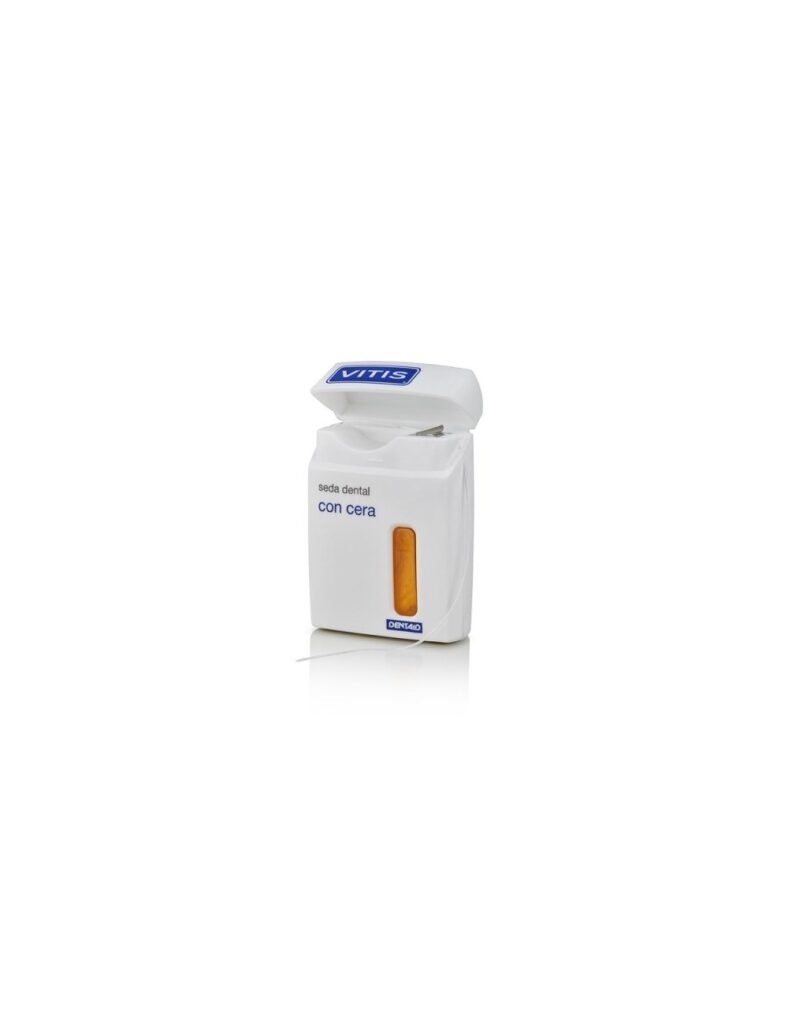 Vitis Seda dental con cera 50 m